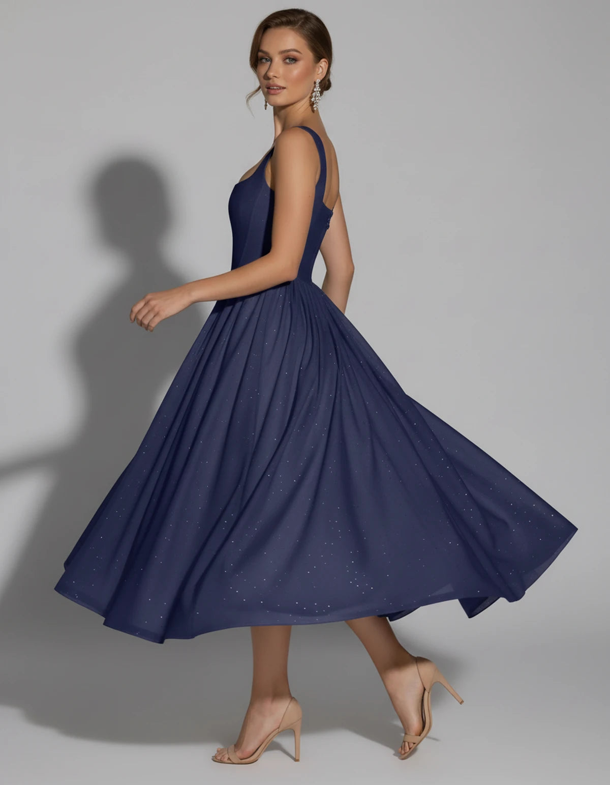Hadriana Midi Dresses — Navy | SKU: RB-cffdb1-navy-2,RB-cffdb1-navy-4,RB-cffdb1-navy-6,RB-cffdb1-navy-8,RB-cffdb1-navy-10,RB-cffdb1-navy-12,RB-cffdb1-navy-14,RB-cffdb1-navy-16,RB-cffdb1-navy-16W,RB-cffdb1-navy-18W,RB-cffdb1-navy-20W,RB-cffdb1-navy-22W