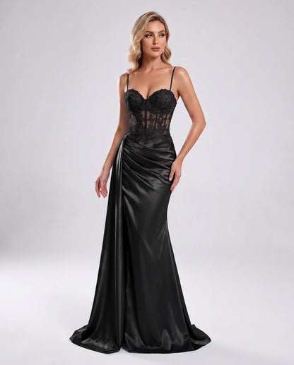 Halcyon Maxi Dresses — Black