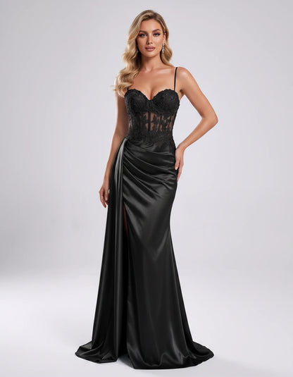 Halcyon Maxi Dresses — Black | SKU: RB-599430-black-2,RB-599430-black-4,RB-599430-black-6,RB-599430-black-8,RB-599430-black-10,RB-599430-black-12,RB-599430-black-14,RB-599430-black-16,RB-599430-black-16W,RB-599430-black-18W,RB-599430-black-20W,RB-599430-black-22W