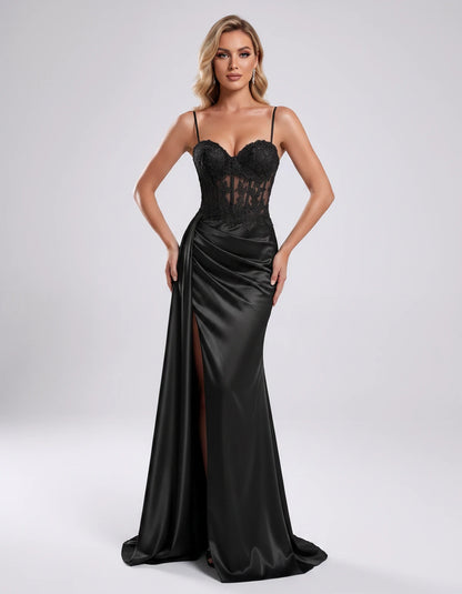 Halcyon Maxi Dresses — Black | SKU: RB-599430-black-2,RB-599430-black-4,RB-599430-black-6,RB-599430-black-8,RB-599430-black-10,RB-599430-black-12,RB-599430-black-14,RB-599430-black-16,RB-599430-black-16W,RB-599430-black-18W,RB-599430-black-20W,RB-599430-black-22W