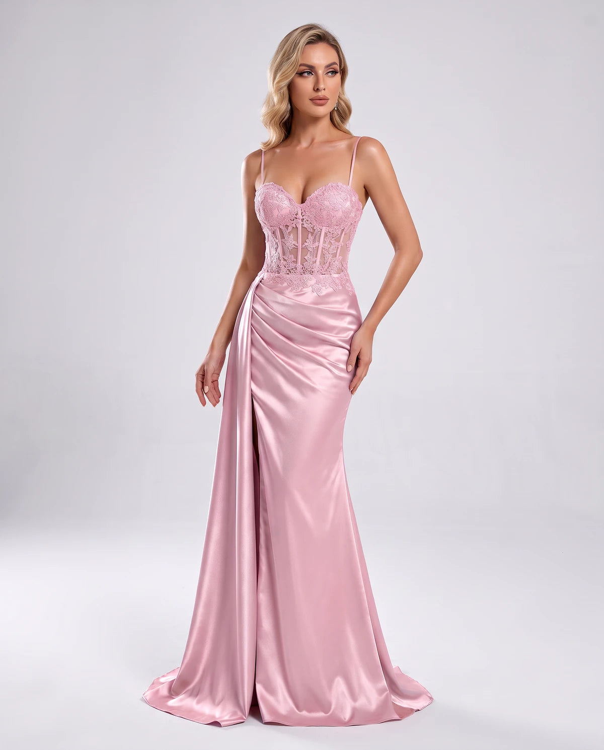 Halcyon Maxi Dresses — Pink