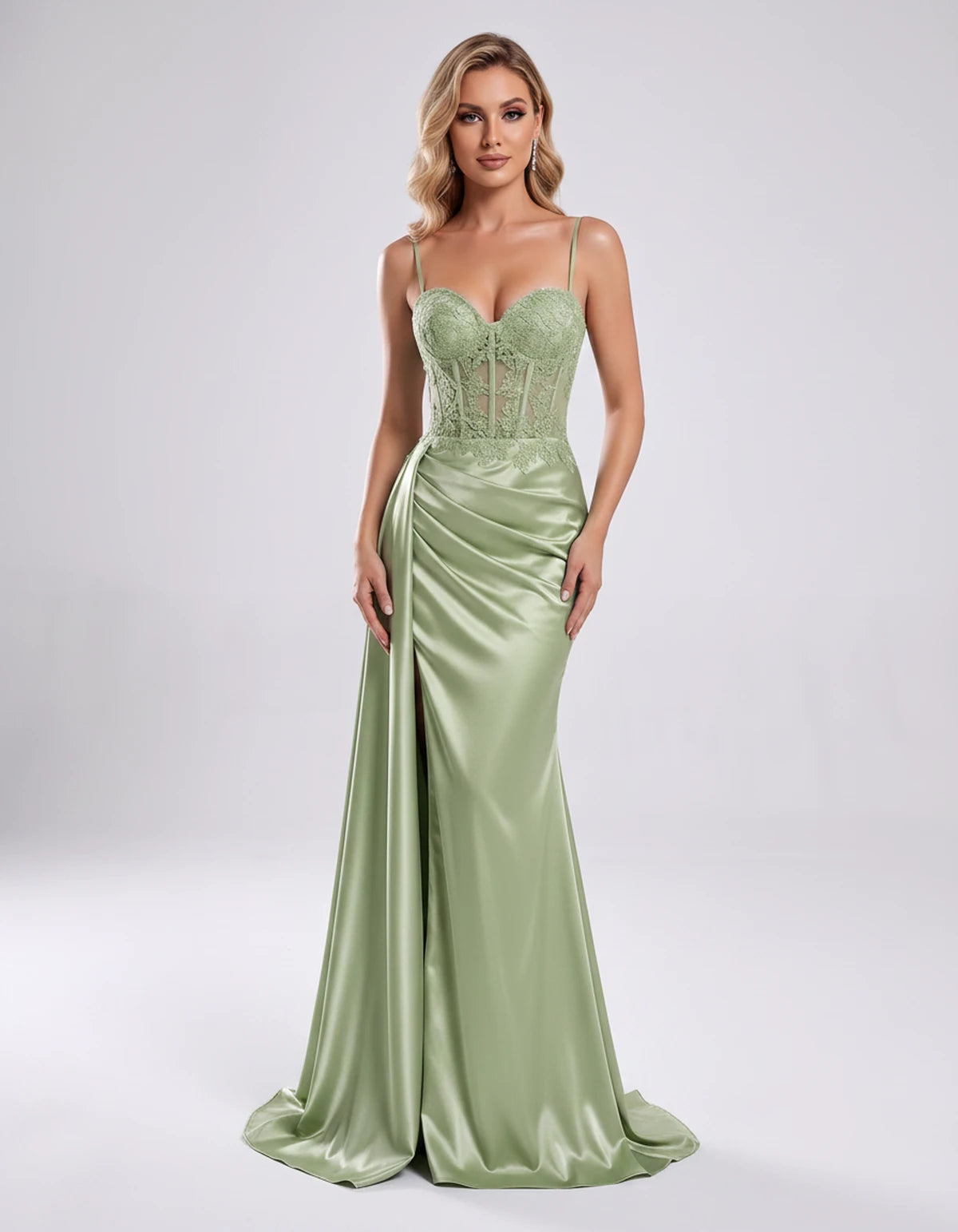Halcyon Maxi Dresses — Sage | SKU: RB-599430-sage-2,RB-599430-sage-4,RB-599430-sage-6,RB-599430-sage-8,RB-599430-sage-10,RB-599430-sage-12,RB-599430-sage-14,RB-599430-sage-16,RB-599430-sage-16W,RB-599430-sage-18W,RB-599430-sage-20W,RB-599430-sage-22W
