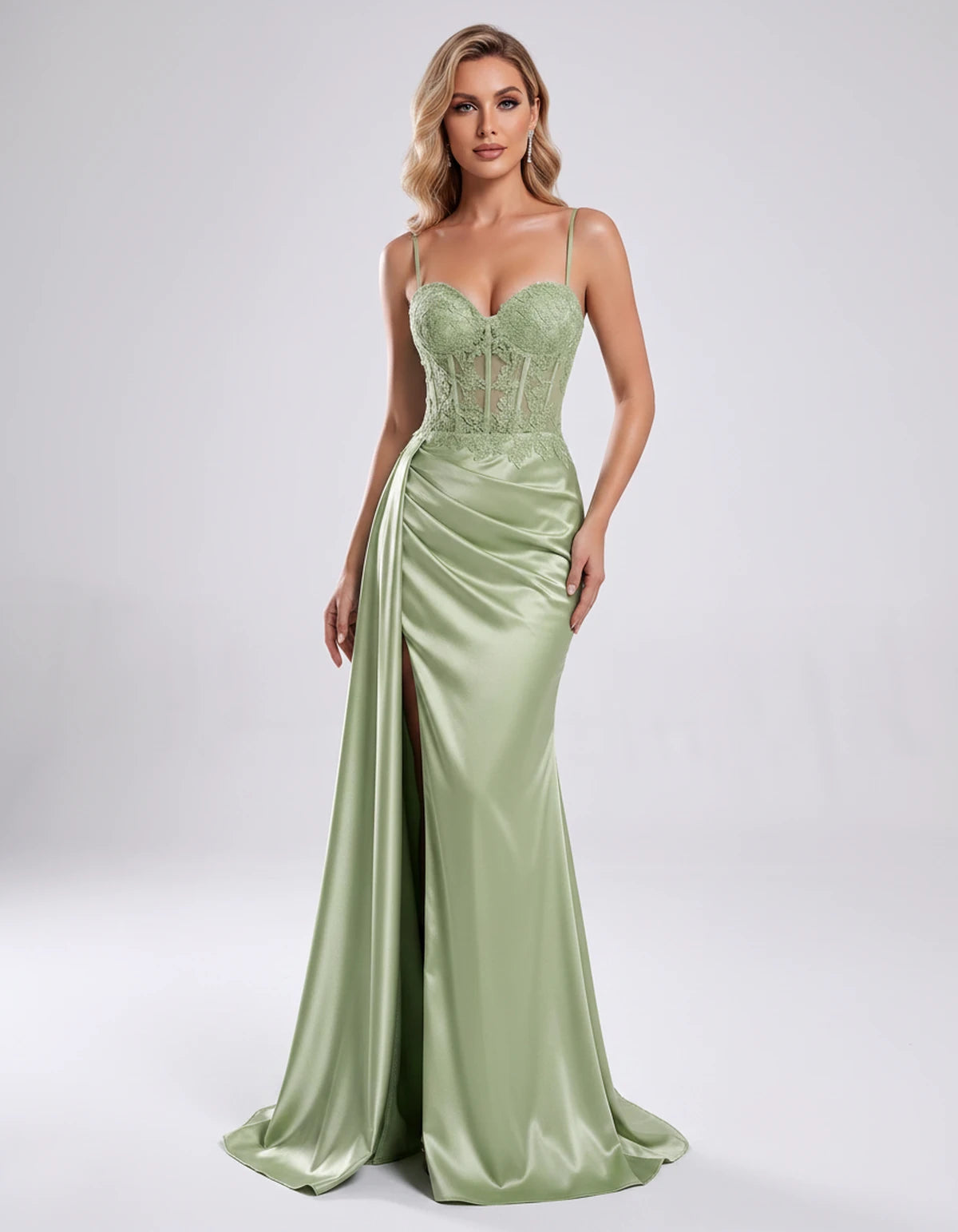 Halcyon Maxi Dresses — Sage | SKU: RB-599430-sage-2,RB-599430-sage-4,RB-599430-sage-6,RB-599430-sage-8,RB-599430-sage-10,RB-599430-sage-12,RB-599430-sage-14,RB-599430-sage-16,RB-599430-sage-16W,RB-599430-sage-18W,RB-599430-sage-20W,RB-599430-sage-22W