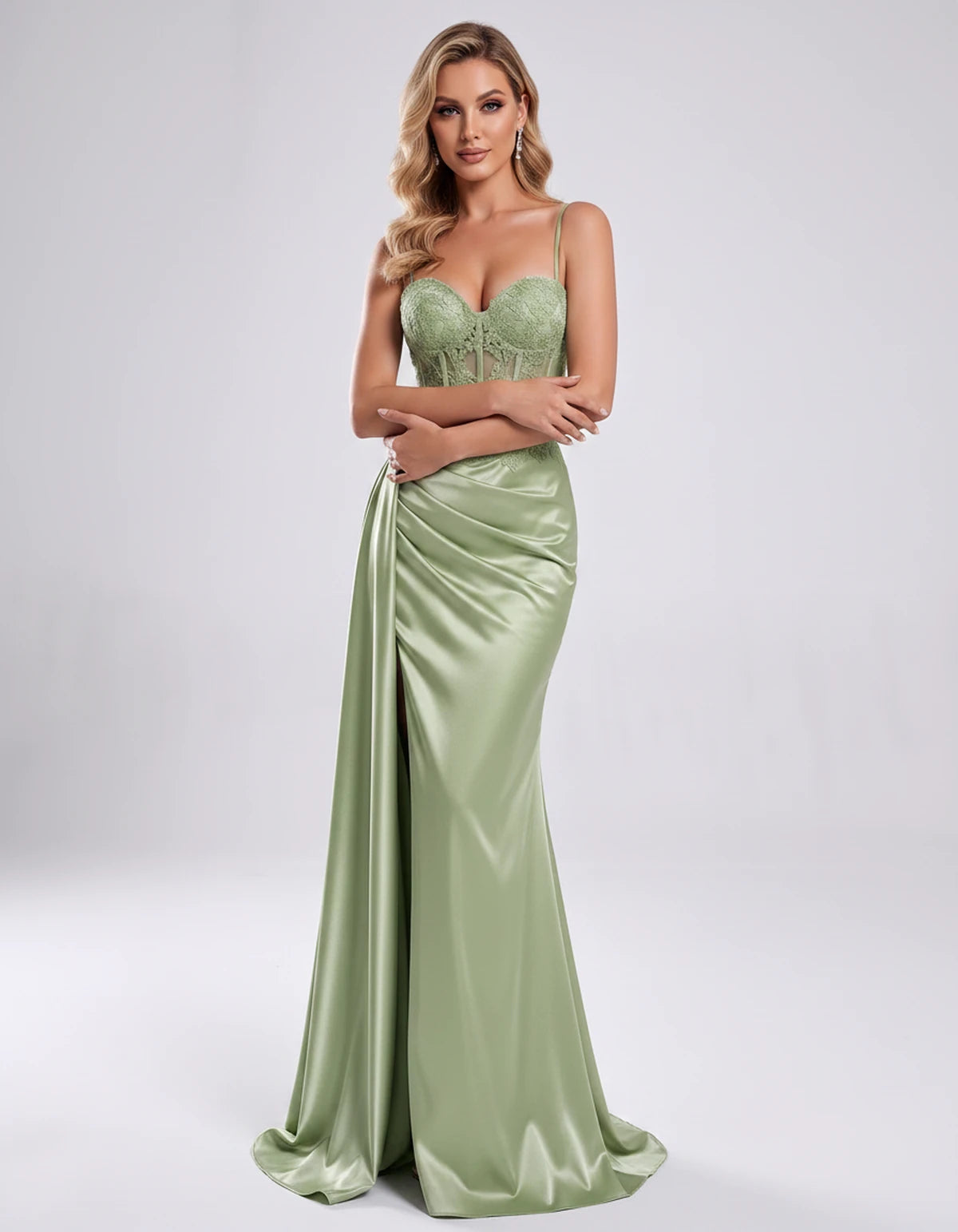 Halcyon Maxi Dresses — Sage | SKU: RB-599430-sage-2,RB-599430-sage-4,RB-599430-sage-6,RB-599430-sage-8,RB-599430-sage-10,RB-599430-sage-12,RB-599430-sage-14,RB-599430-sage-16,RB-599430-sage-16W,RB-599430-sage-18W,RB-599430-sage-20W,RB-599430-sage-22W