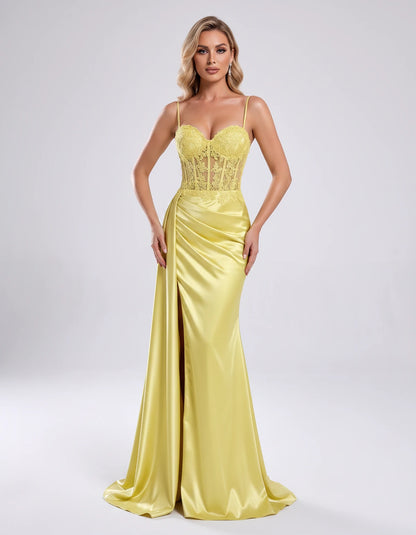 Halcyon Maxi Dresses — Yellow | SKU: RB-599430-yellow-2,RB-599430-yellow-4,RB-599430-yellow-6,RB-599430-yellow-8,RB-599430-yellow-10,RB-599430-yellow-12,RB-599430-yellow-14,RB-599430-yellow-16,RB-599430-yellow-16W,RB-599430-yellow-18W,RB-599430-yellow-20W,RB-599430-yellow-22W