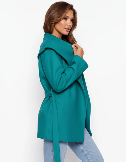 Halcyra Jackets — Peacock | SKU: RB-09a937-peacock-XS,RB-09a937-peacock-S,RB-09a937-peacock-M,RB-09a937-peacock-L