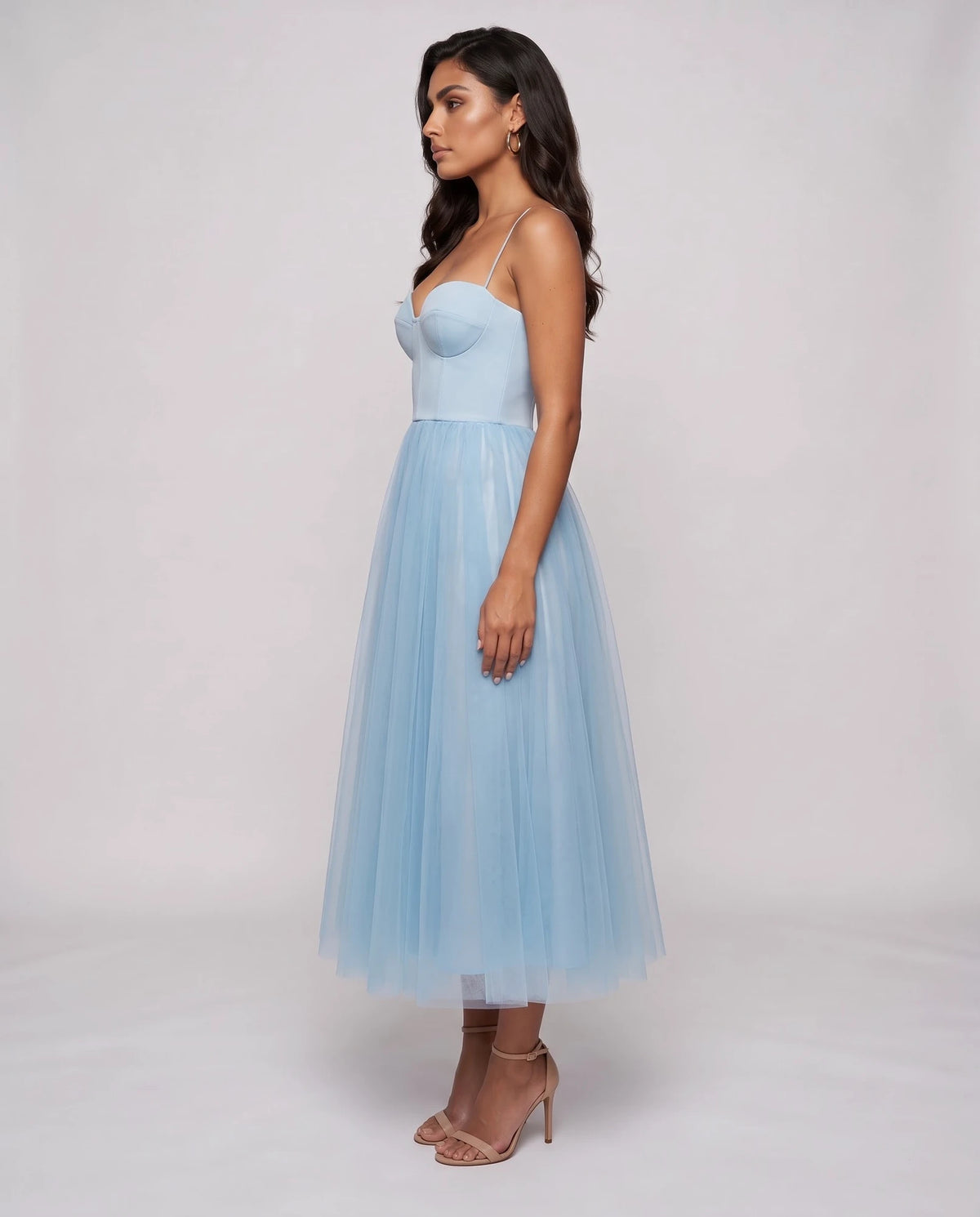 Haze Midi Dress | SKU: CMD-729384615-blue-XS-4465
