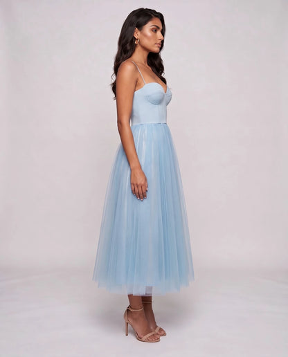 Haze Midi Dress | SKU: CMD-729384615-blue-XS-4465