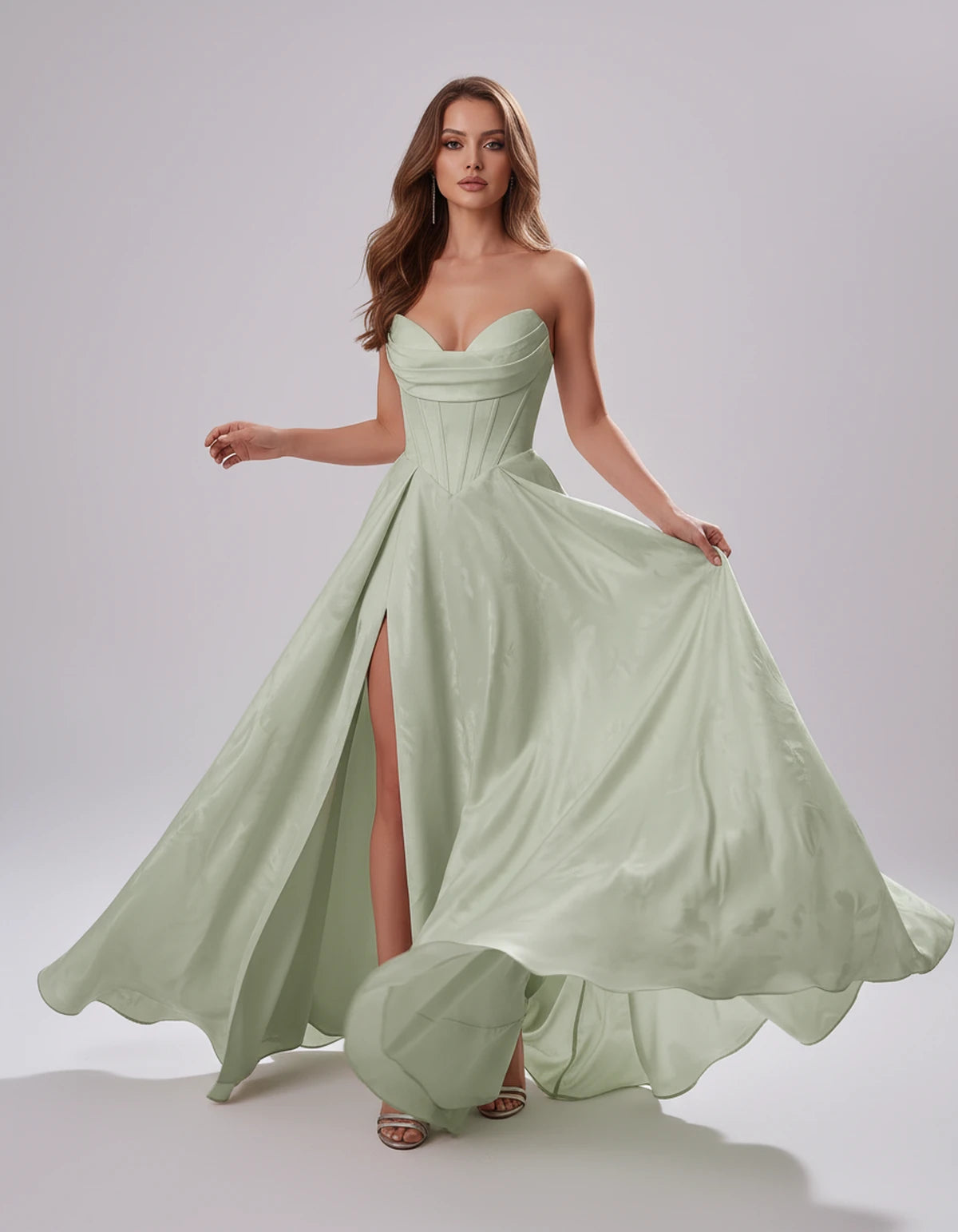 Hazelwood Maxi Dresses — Sage Green | SKU: RB-28bf4f-sagegr01-2,RB-28bf4f-sagegr01-4,RB-28bf4f-sagegr01-6,RB-28bf4f-sagegr01-8,RB-28bf4f-sagegr01-10,RB-28bf4f-sagegr01-12,RB-28bf4f-sagegr01-14,RB-28bf4f-sagegr01-16,RB-28bf4f-sagegr01-16W,RB-28bf4f-sagegr01-18W,RB-28bf4f-sagegr01-20W,RB-28bf4f-sagegr01-22W