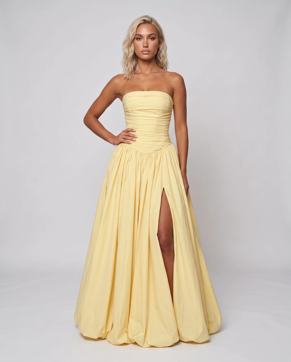 Giralda Maxi Dresses — (yellow) | SKU: RB-f4dfc6-yellow-XS,RB-f4dfc6-yellow-S,RB-f4dfc6-yellow-M,RB-f4dfc6-yellow-L