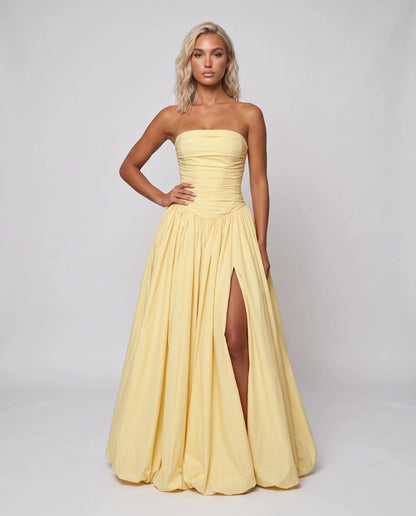 Giralda Maxi Dresses — (yellow) | SKU: RB-f4dfc6-yellow-XS,RB-f4dfc6-yellow-S,RB-f4dfc6-yellow-M,RB-f4dfc6-yellow-L