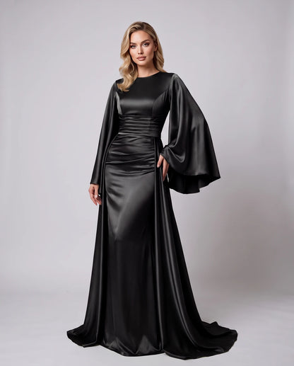 Helvetia Maxi Dresses — Black