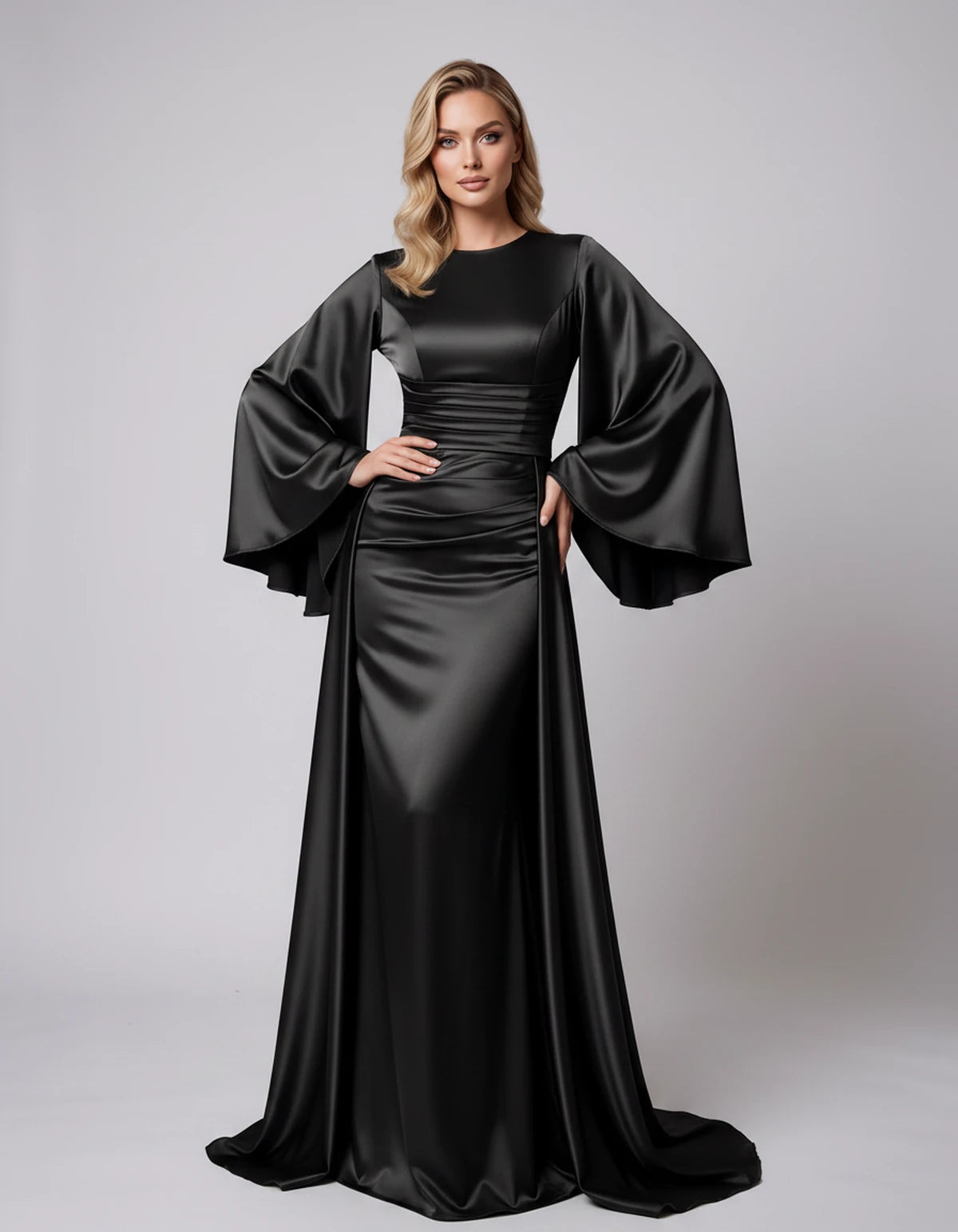 Helvetia Maxi Dresses — Black | SKU: RB-eb81d0-black-2,RB-eb81d0-black-4,RB-eb81d0-black-6,RB-eb81d0-black-8,RB-eb81d0-black-10,RB-eb81d0-black-12,RB-eb81d0-black-14,RB-eb81d0-black-14W,RB-eb81d0-black-16,RB-eb81d0-black-16W,RB-eb81d0-black-18W,RB-eb81d0-black-20W