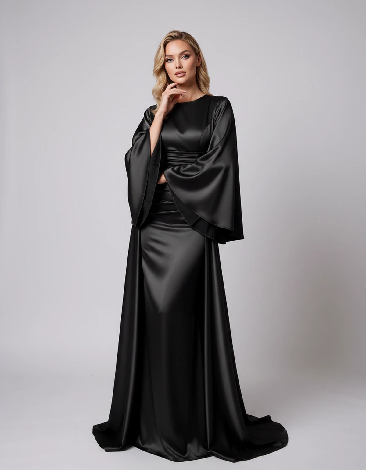 Helvetia Maxi Dresses — Black | SKU: RB-eb81d0-black-2,RB-eb81d0-black-4,RB-eb81d0-black-6,RB-eb81d0-black-8,RB-eb81d0-black-10,RB-eb81d0-black-12,RB-eb81d0-black-14,RB-eb81d0-black-14W,RB-eb81d0-black-16,RB-eb81d0-black-16W,RB-eb81d0-black-18W,RB-eb81d0-black-20W