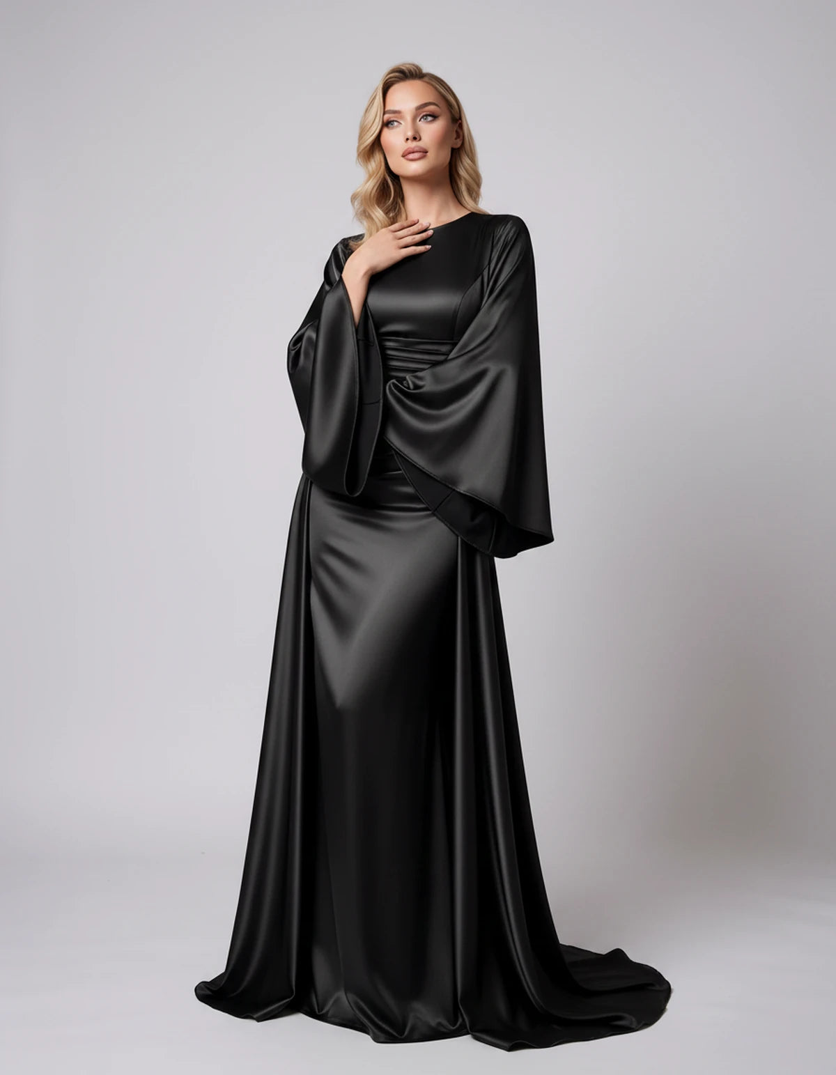 Helvetia Maxi Dresses — Black | SKU: RB-eb81d0-black-2,RB-eb81d0-black-4,RB-eb81d0-black-6,RB-eb81d0-black-8,RB-eb81d0-black-10,RB-eb81d0-black-12,RB-eb81d0-black-14,RB-eb81d0-black-14W,RB-eb81d0-black-16,RB-eb81d0-black-16W,RB-eb81d0-black-18W,RB-eb81d0-black-20W