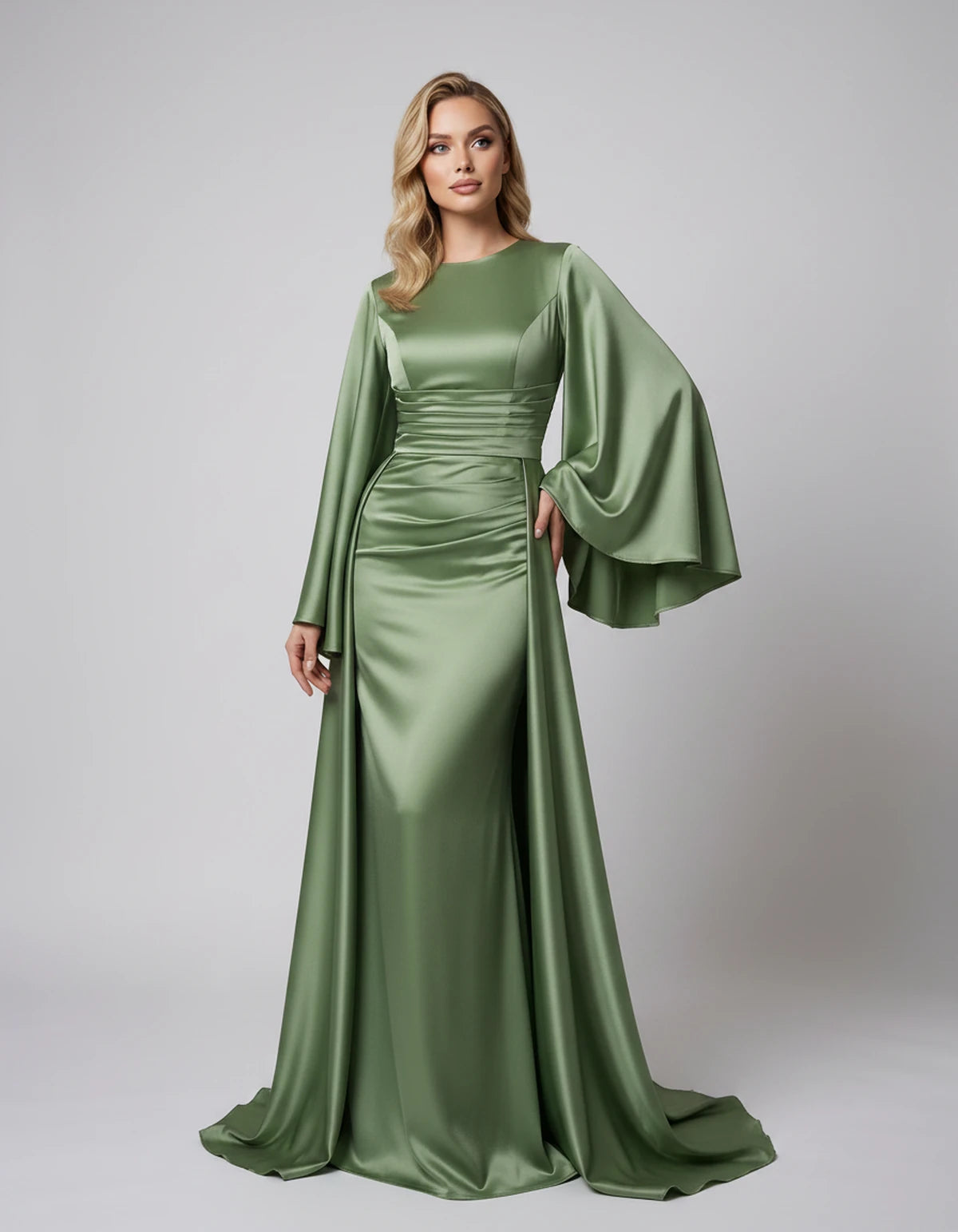 Helvetia Maxi Dresses — Green | SKU: RB-eb81d0-green-2,RB-eb81d0-green-4,RB-eb81d0-green-6,RB-eb81d0-green-8,RB-eb81d0-green-10,RB-eb81d0-green-12,RB-eb81d0-green-14,RB-eb81d0-green-14W,RB-eb81d0-green-16,RB-eb81d0-green-16W,RB-eb81d0-green-18W,RB-eb81d0-green-20W
