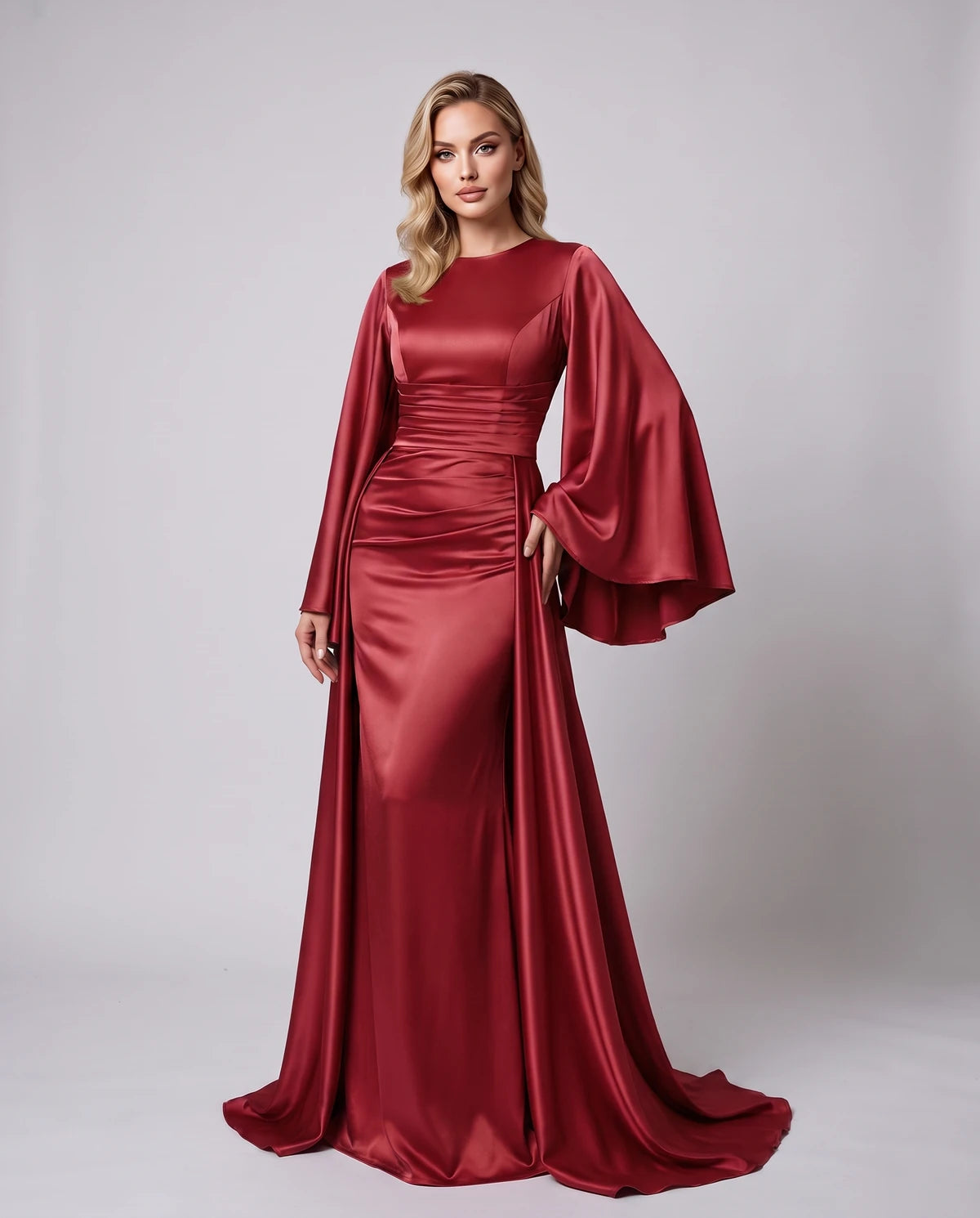 Helvetia Maxi Dresses — Red