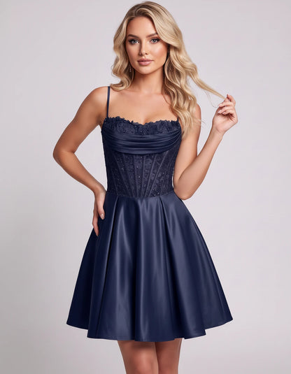 Helvia Mini Dresses — Navy | SKU: RB-91f4af-navy-2,RB-91f4af-navy-4,RB-91f4af-navy-6,RB-91f4af-navy-8,RB-91f4af-navy-10,RB-91f4af-navy-12,RB-91f4af-navy-14,RB-91f4af-navy-0,RB-91f4af-navy-16,RB-91f4af-navy-16W,RB-91f4af-navy-18W,RB-91f4af-navy-20W
