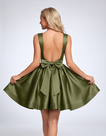 Hermione Mini Dresses — Dusty Sage | SKU: RB-a38908-dustys97-2,RB-a38908-dustys97-4,RB-a38908-dustys97-6,RB-a38908-dustys97-8,RB-a38908-dustys97-10,RB-a38908-dustys97-12,RB-a38908-dustys97-14,RB-a38908-dustys97-16,RB-a38908-dustys97-16W,RB-a38908-dustys97-18W,RB-a38908-dustys97-20W,RB-a38908-dustys97-22W
