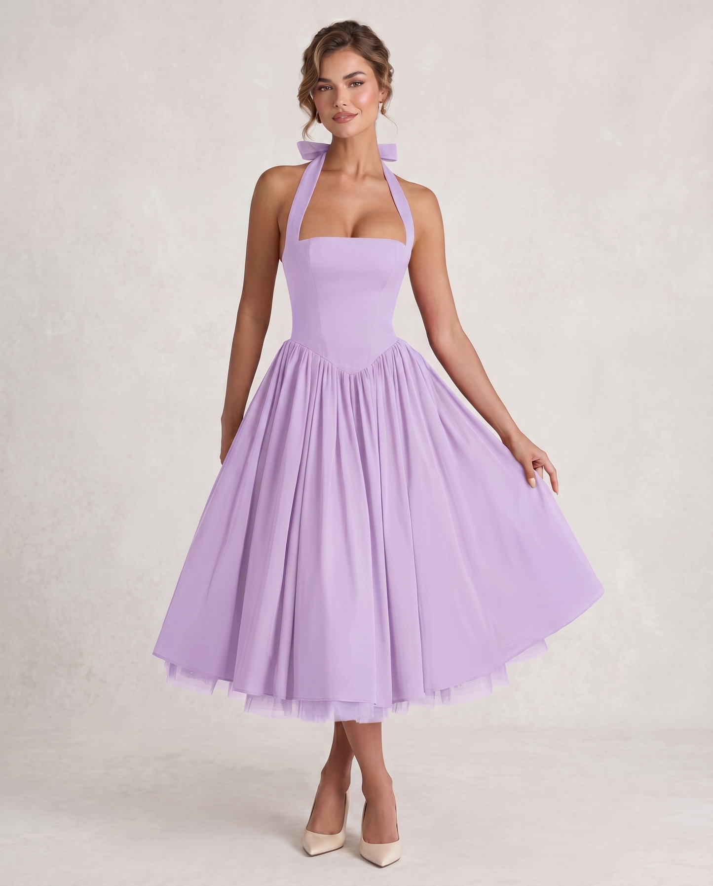 Veloura Midi Dress