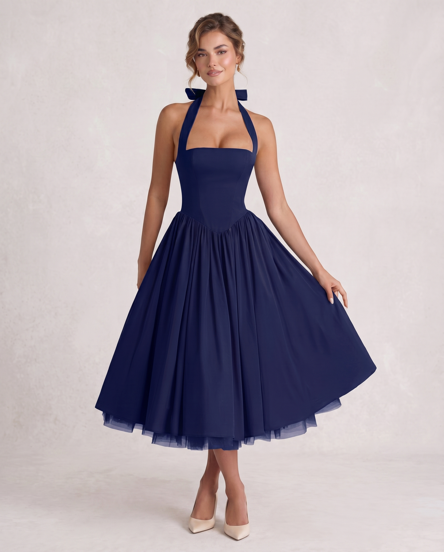 Veloura Midi Dress