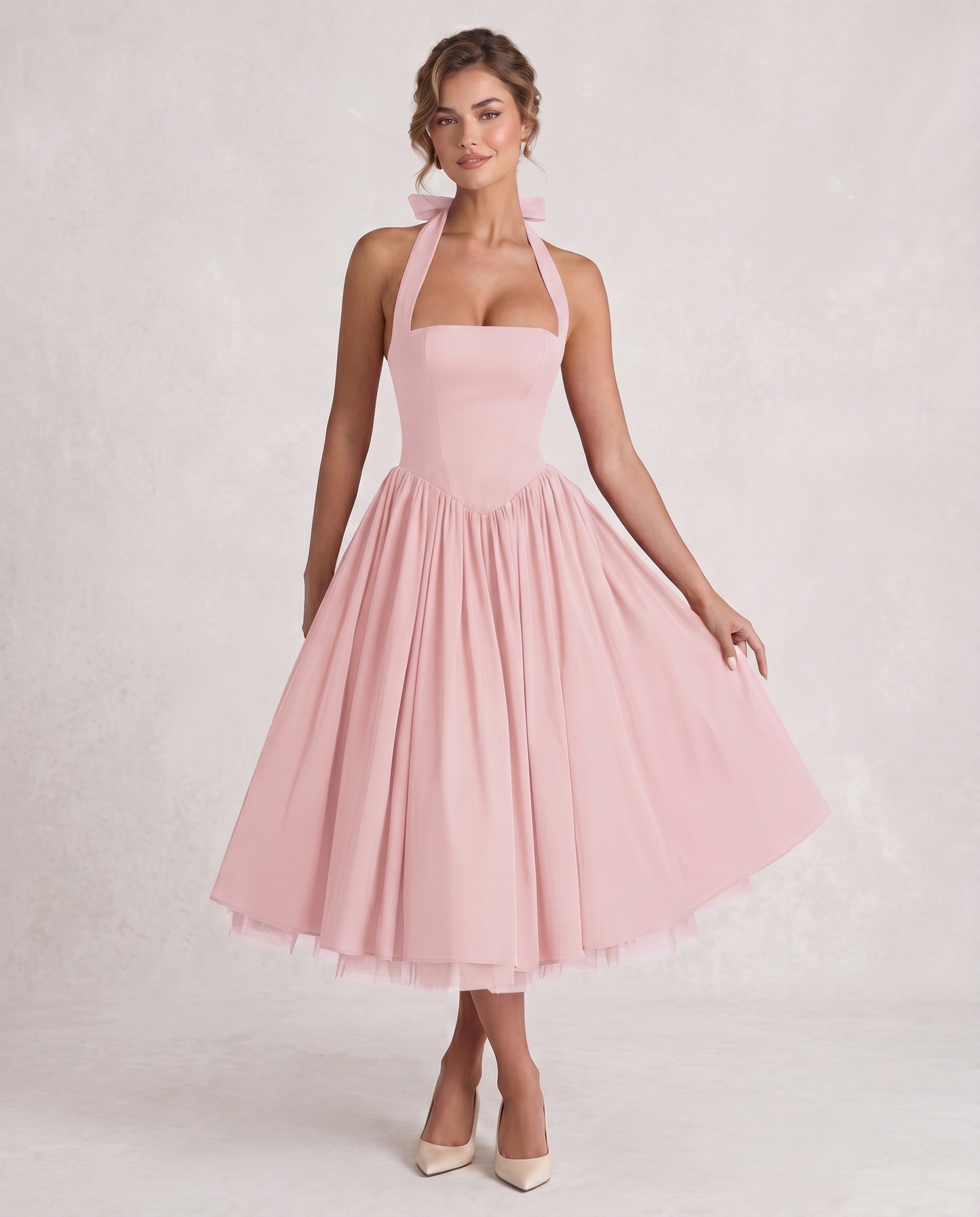 Veloura Midi Dress