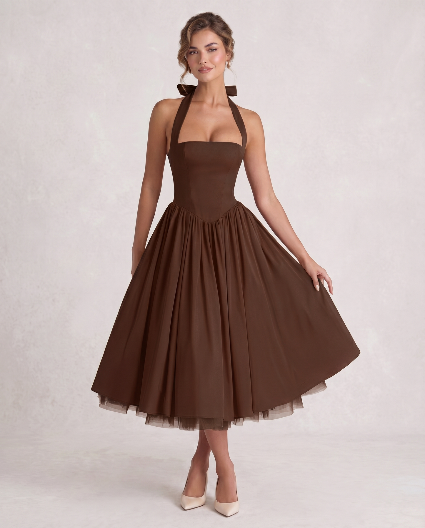 Veloura Midi Dress