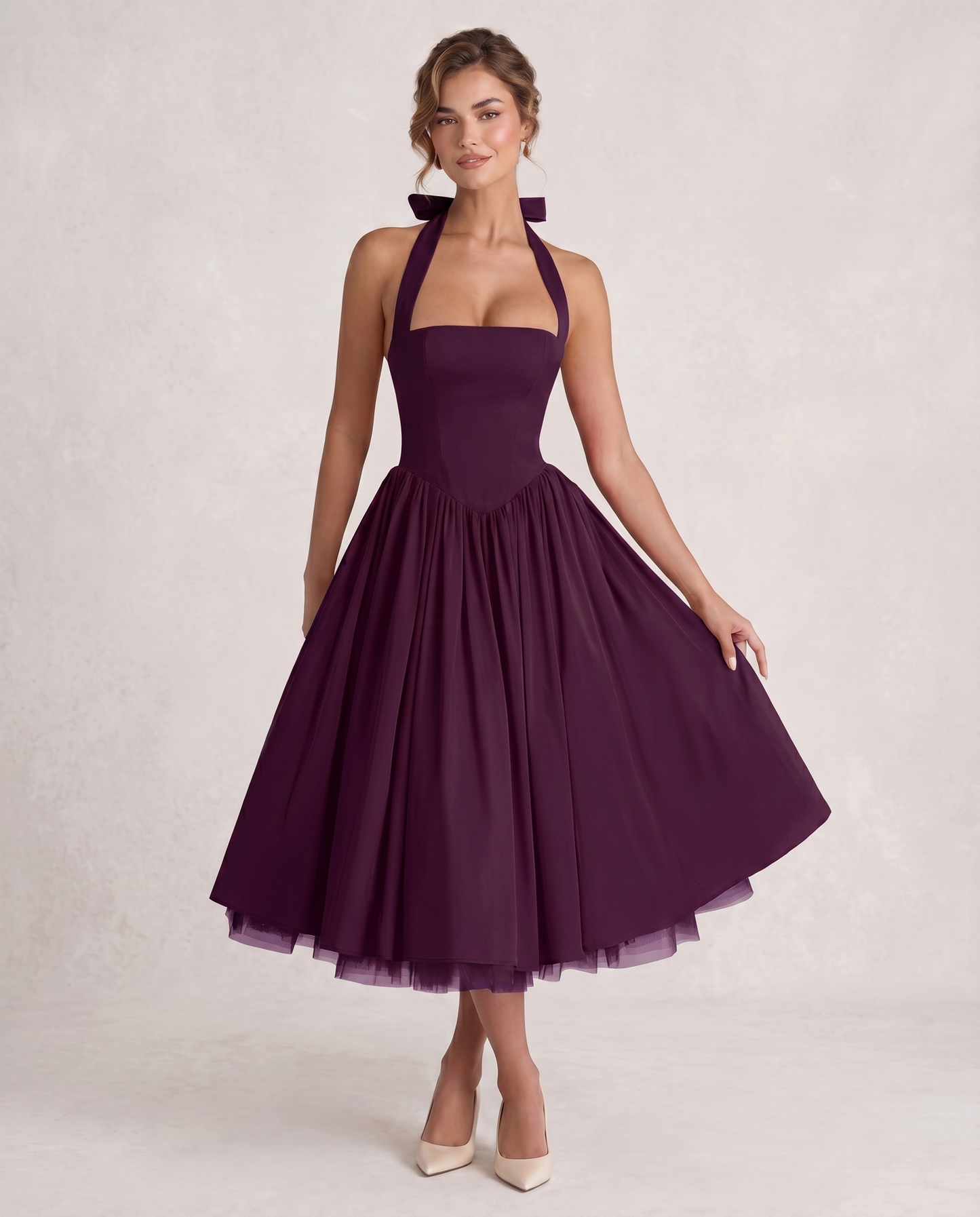 Veloura Midi Dress