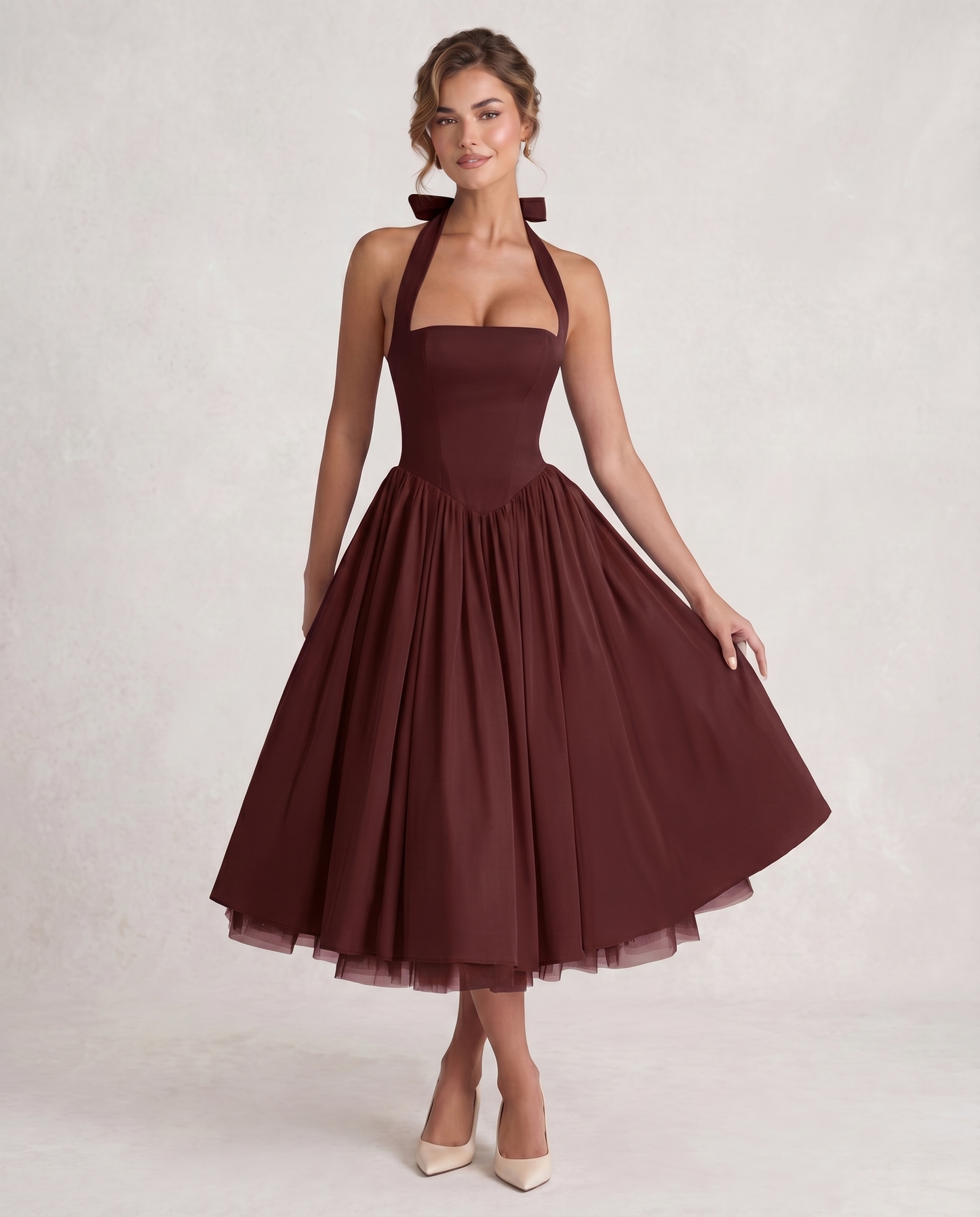 Veloura Midi Dress