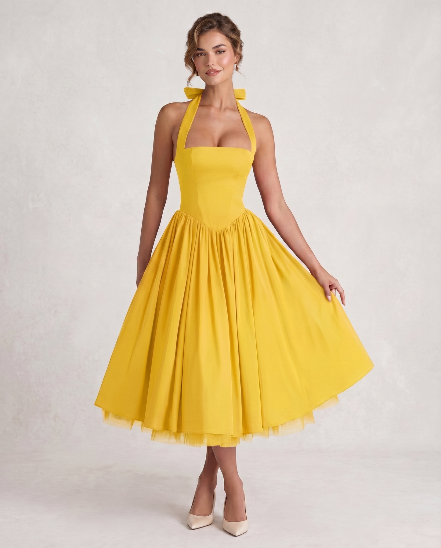 Veloura Midi Dress