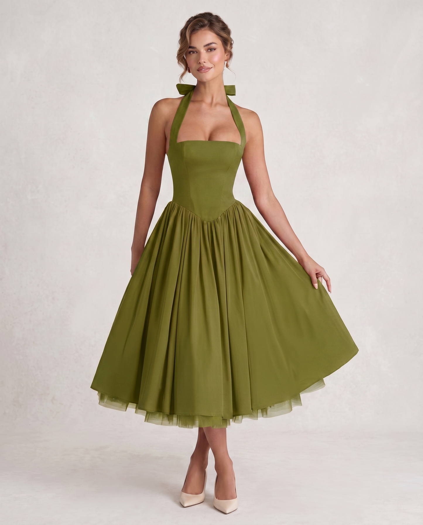 Veloura Midi Dress