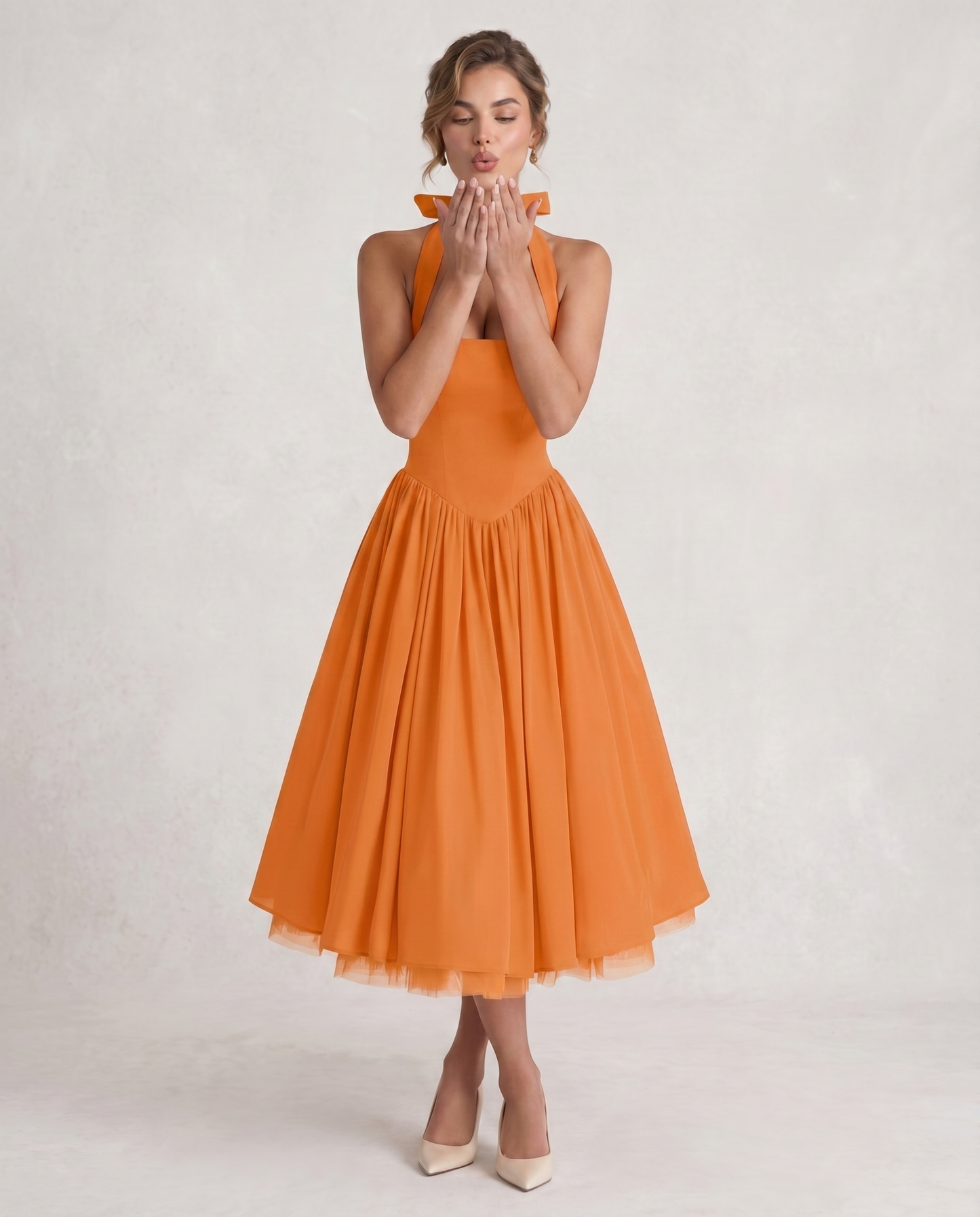 Veloura Midi Dress