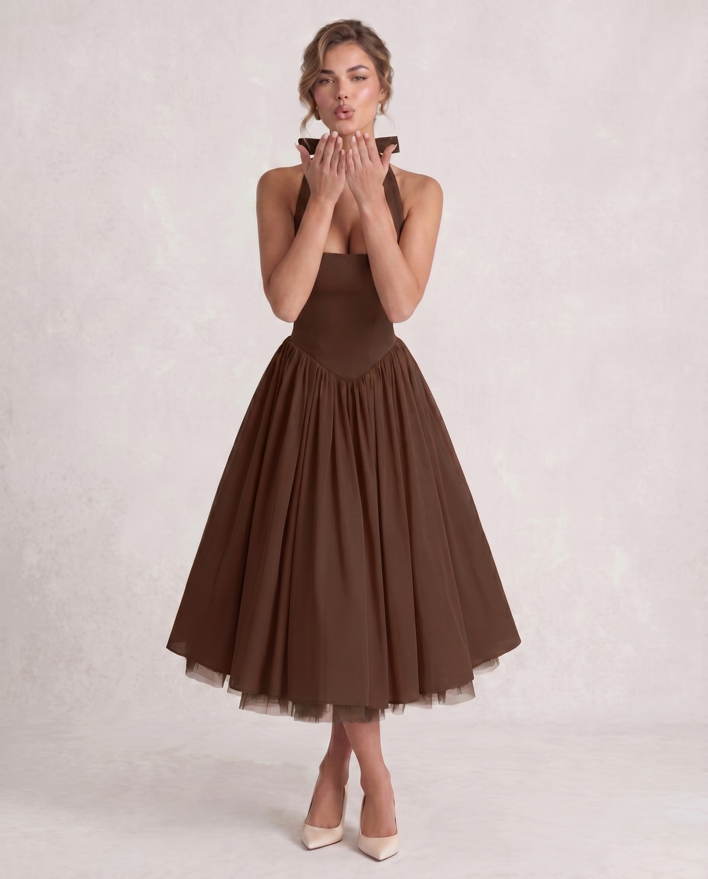 Veloura Midi Dress
