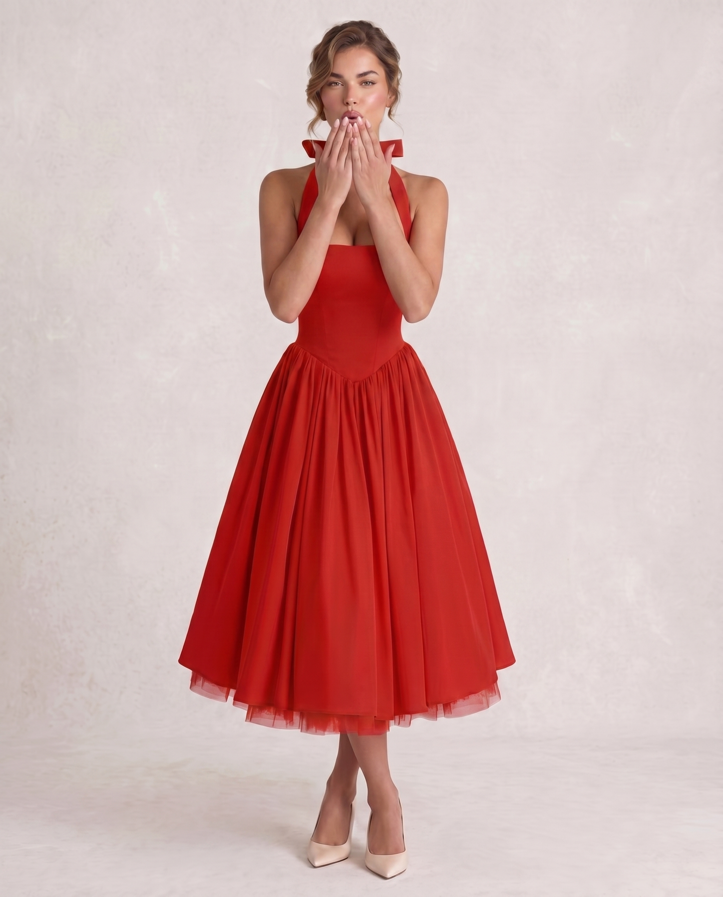 Veloura Midi Dress