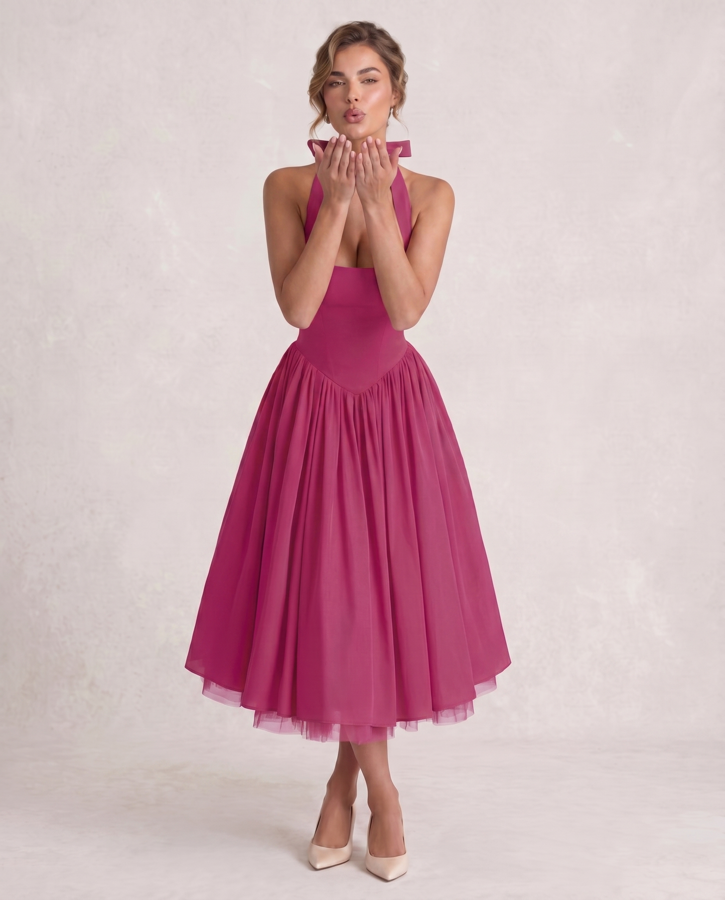 Veloura Midi Dress