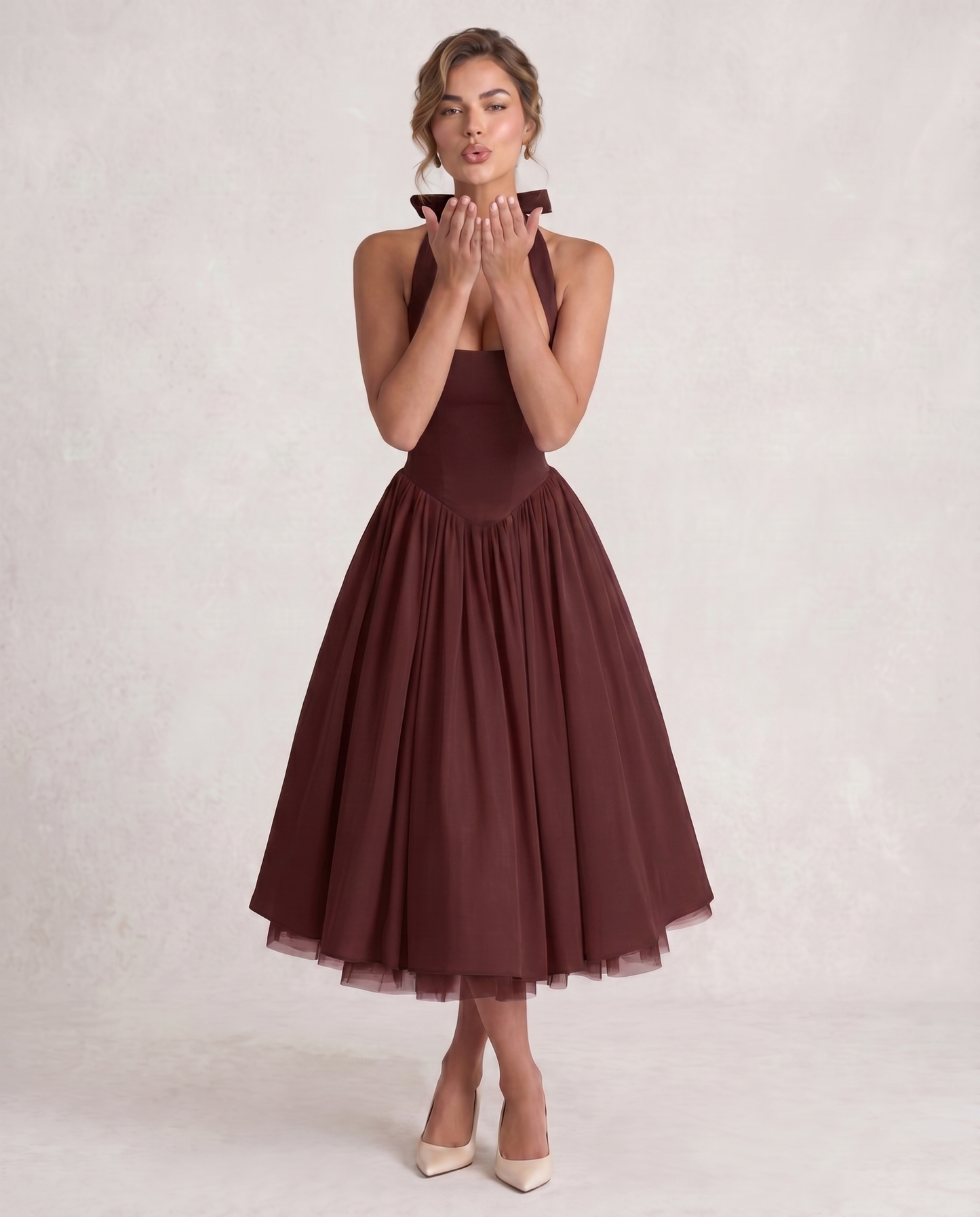 Veloura Midi Dress