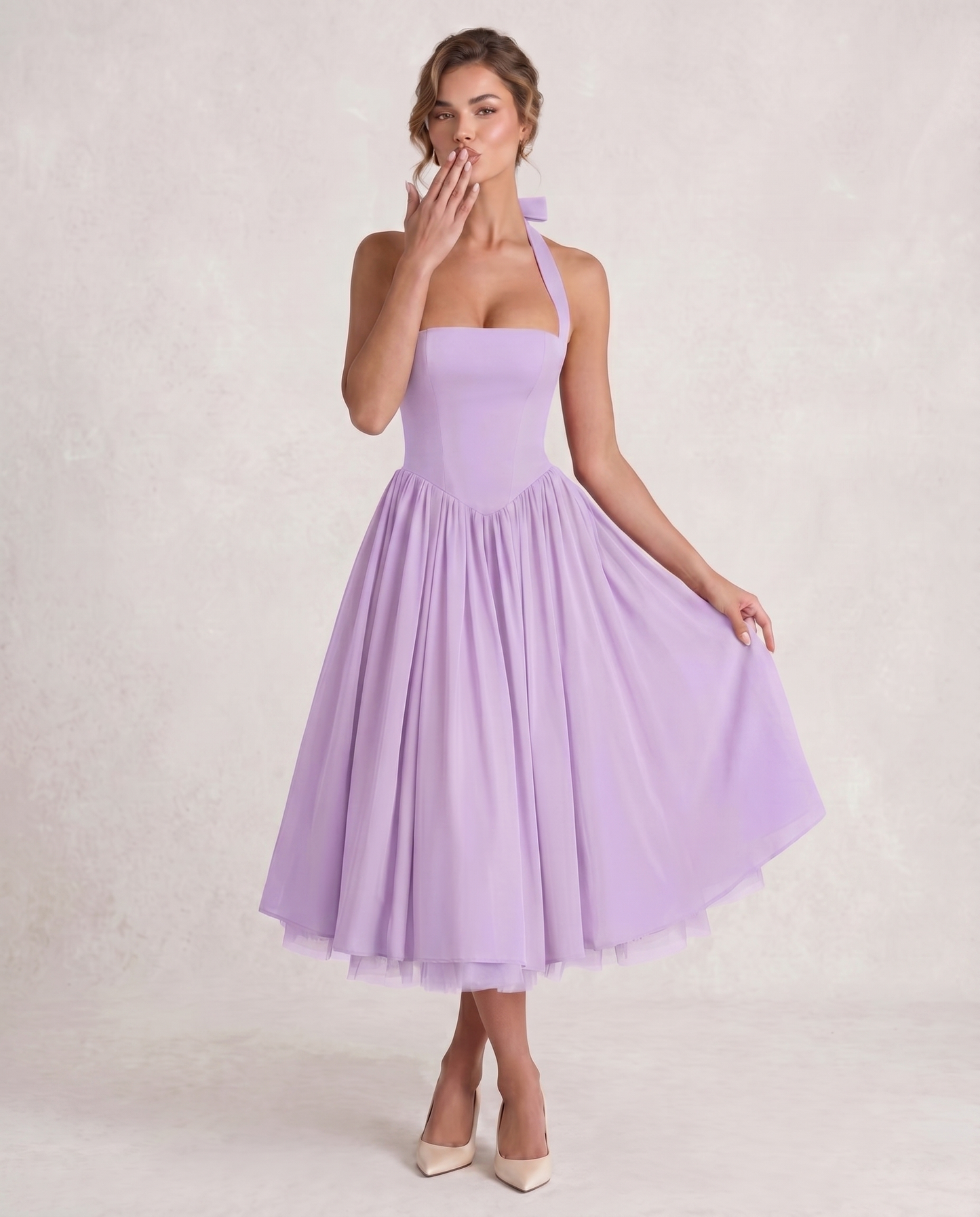 Veloura Midi Dress