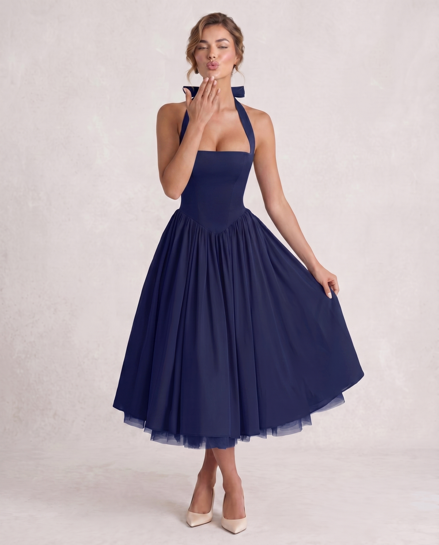 Veloura Midi Dress