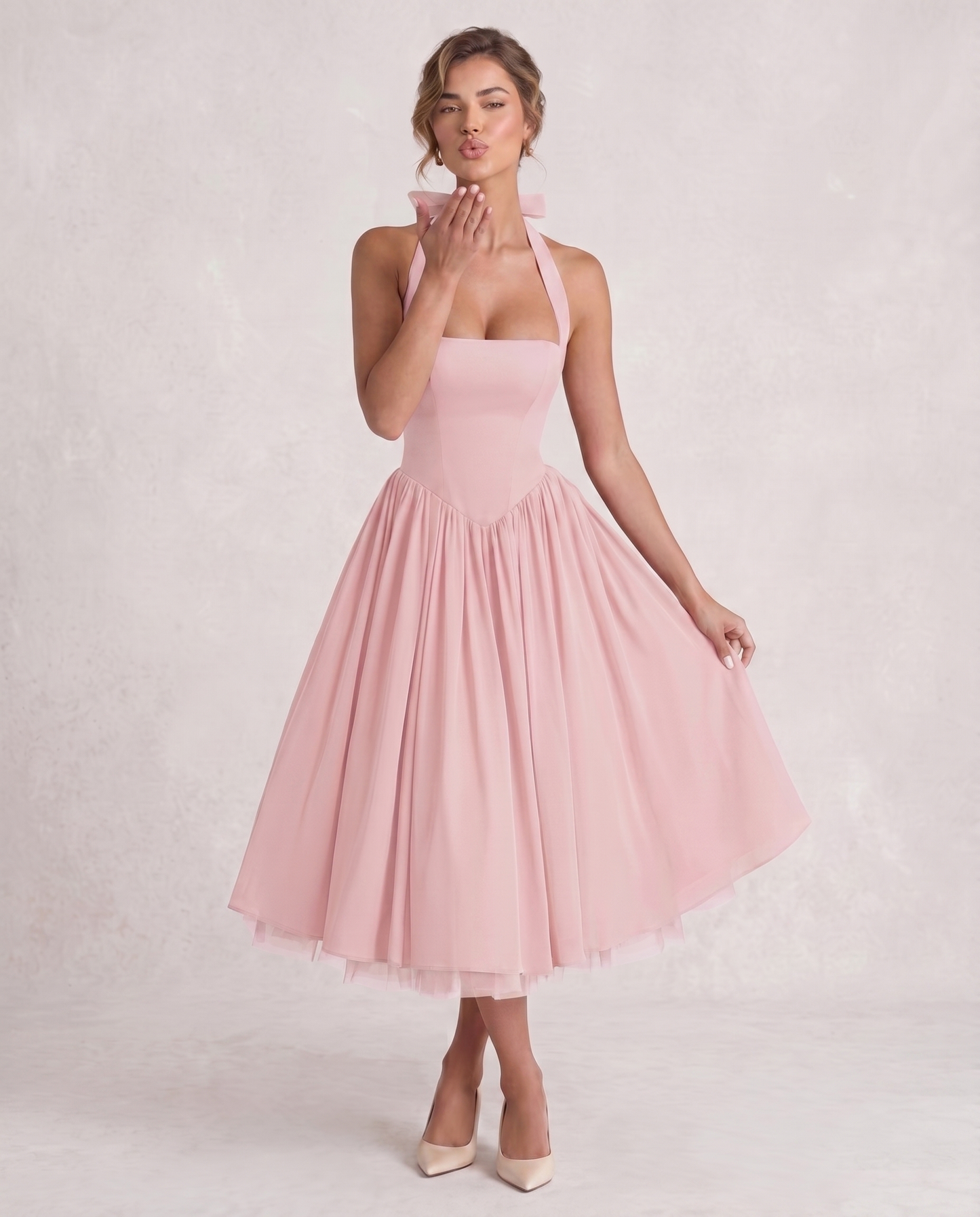 Veloura Midi Dress