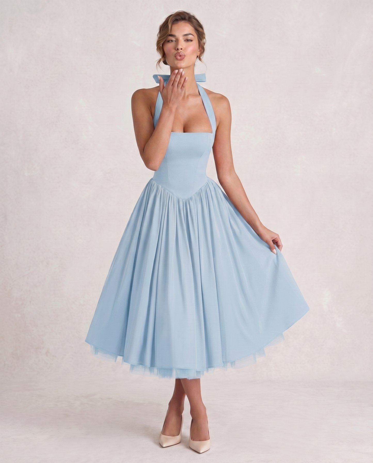 Veloura Midi Dress