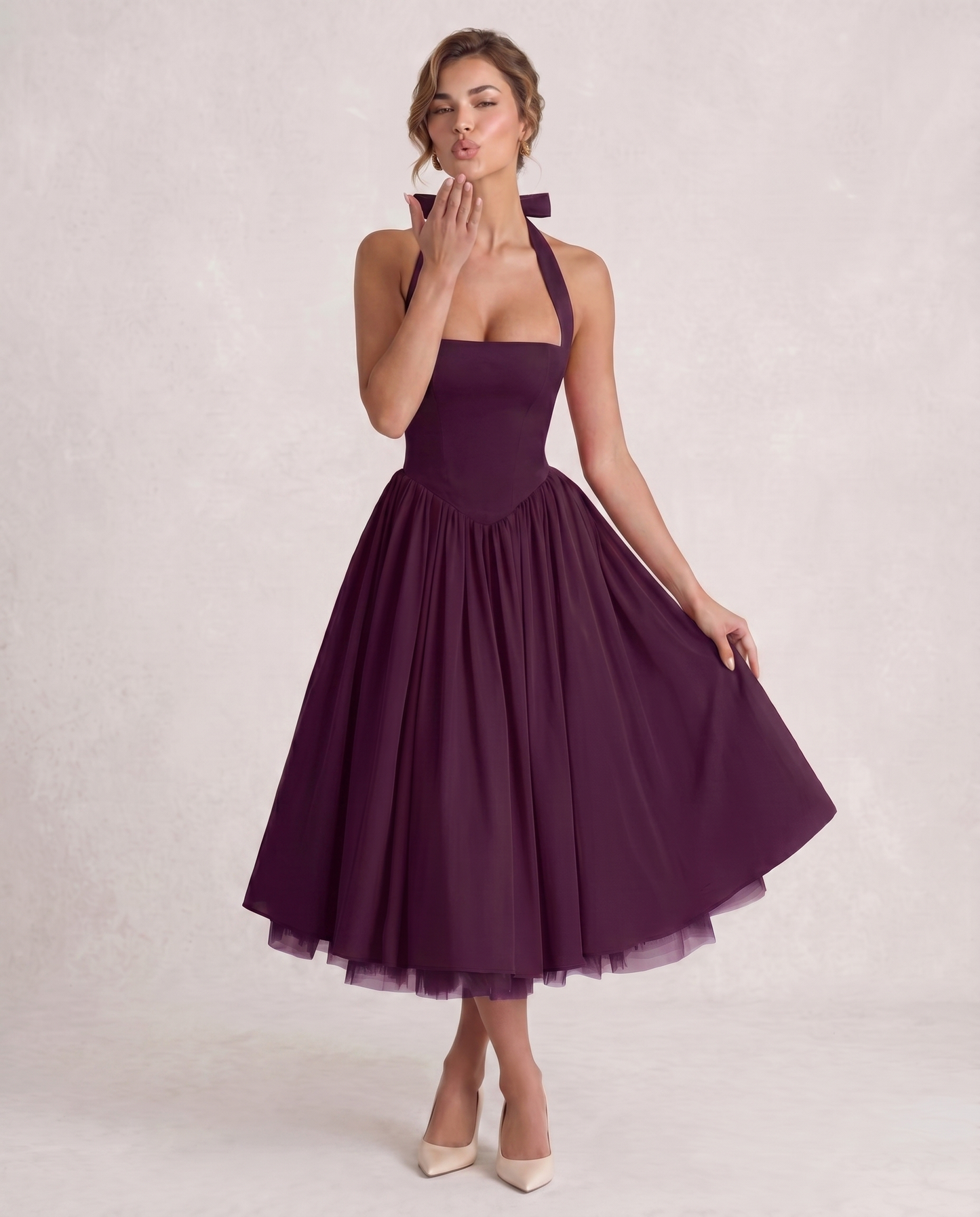 Veloura Midi Dress