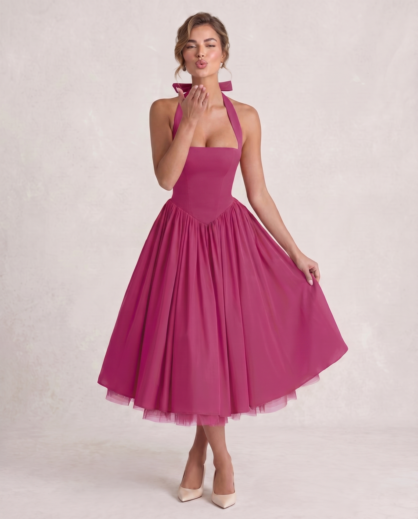 Veloura Midi Dress
