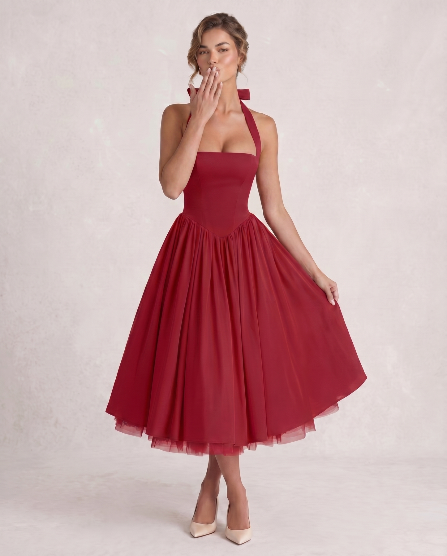 Veloura Midi Dress