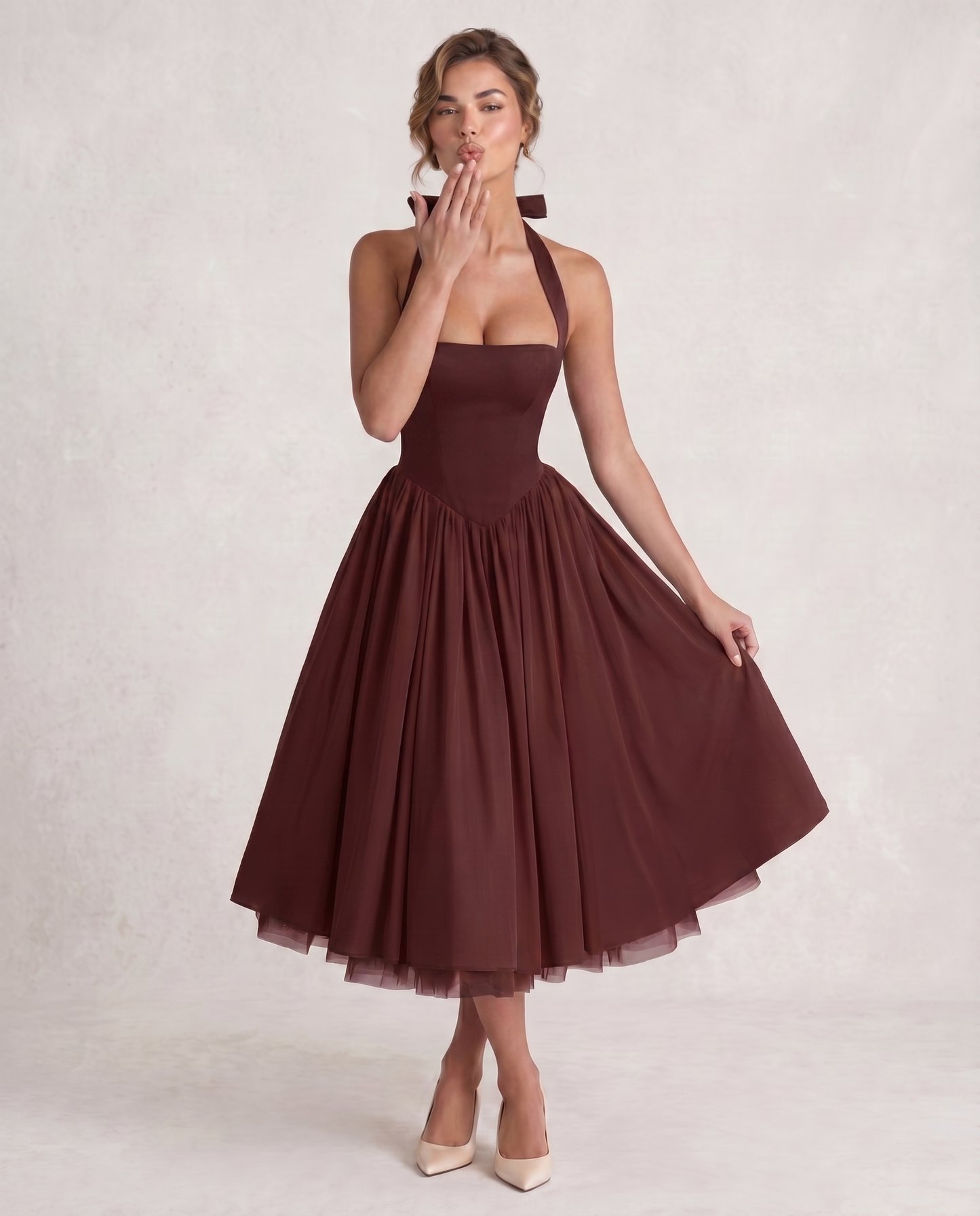Veloura Midi Dress