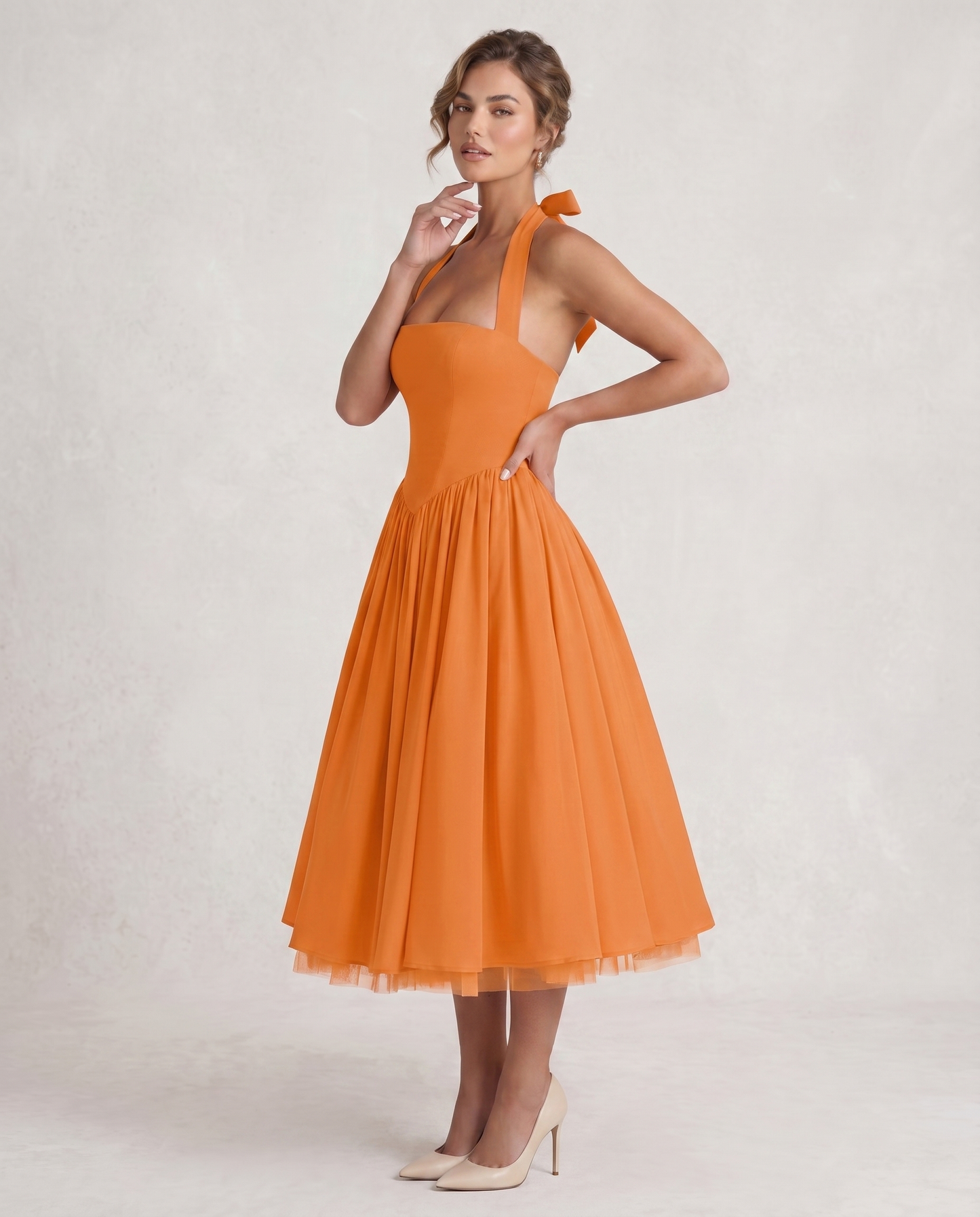 Veloura Midi Dress