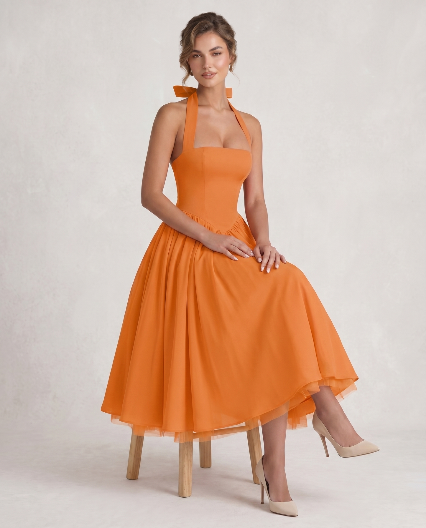 Veloura Midi Dress