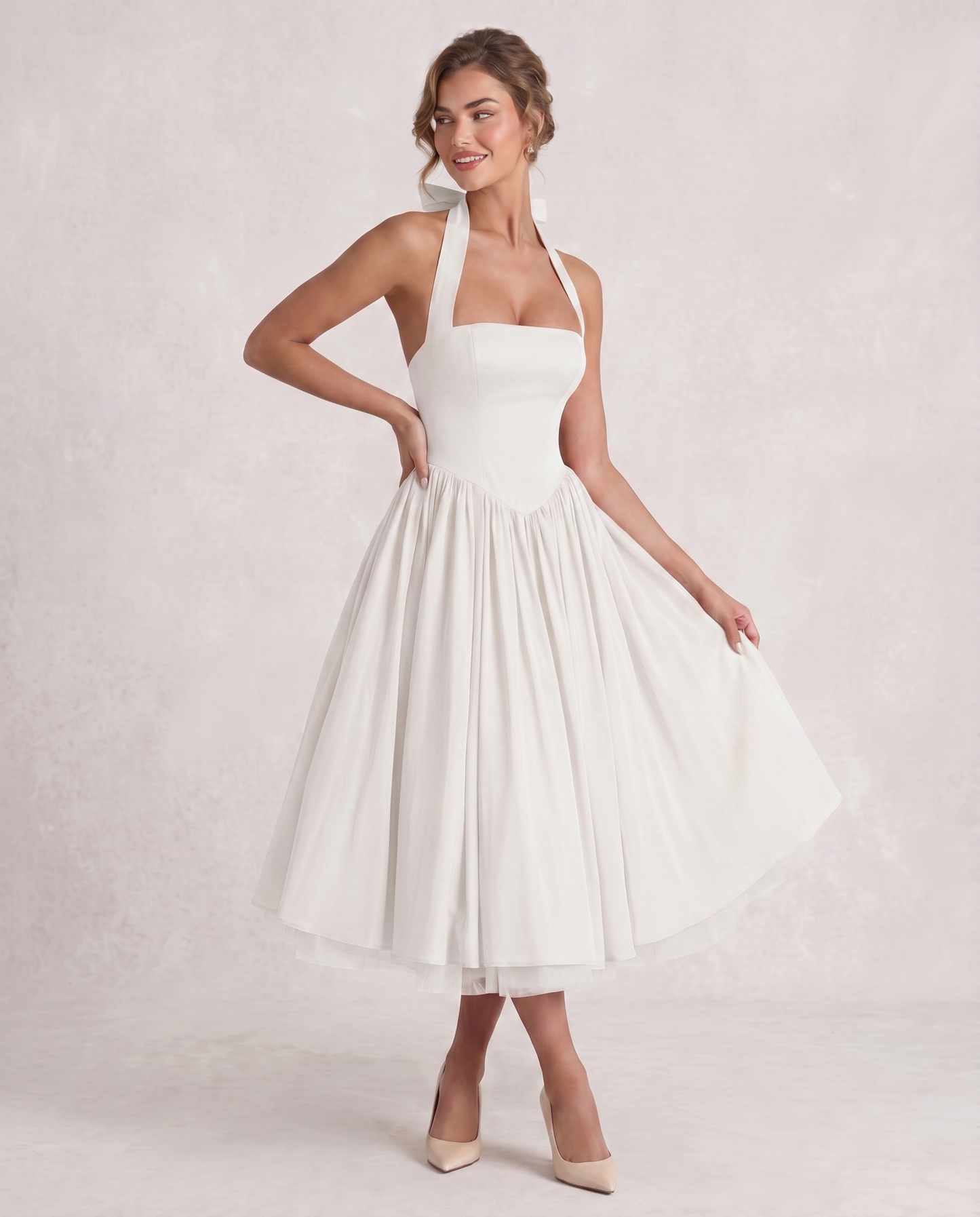 Veloura Midi Dress