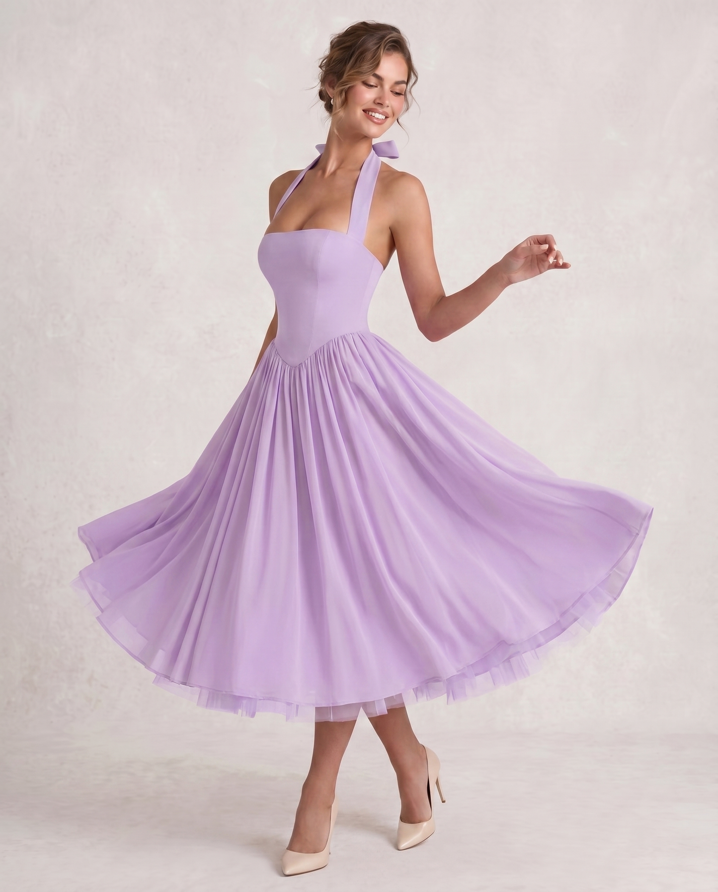 Veloura Midi Dress