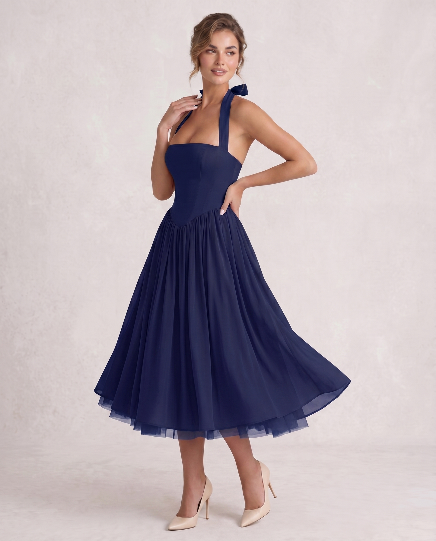 Veloura Midi Dress