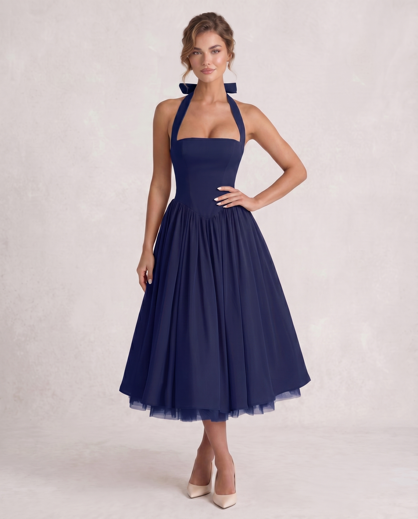 Veloura Midi Dress